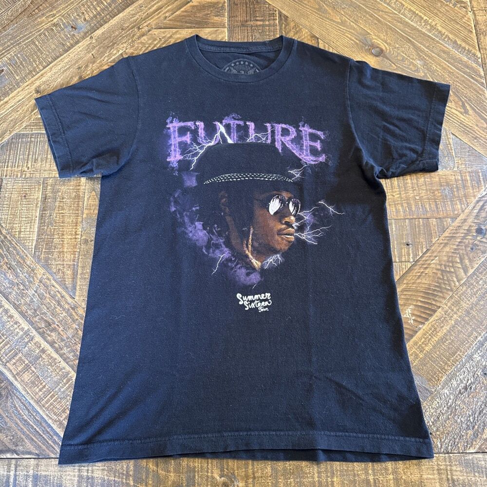 Future Summer Sixteen Tour Graphic Shirt Small Black Short Sleeve Concert Tee